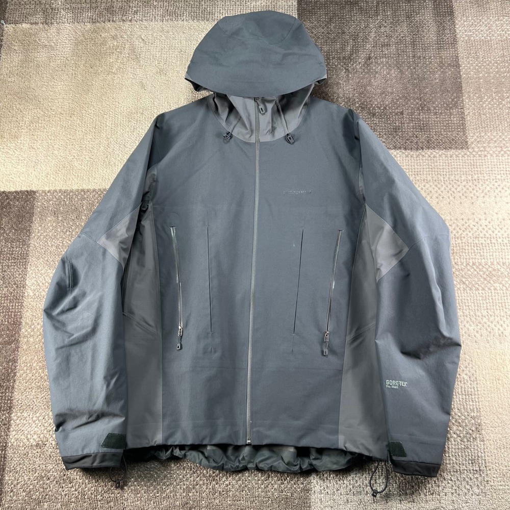 Patagonia Mens Gore-Tex Pro Shell Super Alpine Jacket Grey 83645FA11 Size L